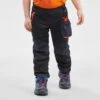 Pantalón De Montaña Y Trekking De Invierno Niños 2-6 Años Quechua MH550 Negro