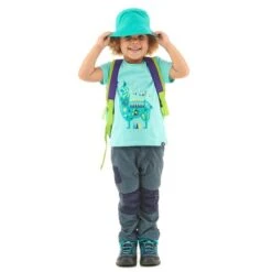 Quechua Pantalón De Montaña Y Trekking Desmontable Niños 2-6 Años MH500 Gris -Deportes Al Aire Libre pantalon de montaa y trekking desmontable nios 2 6 aos mh500 gris 2