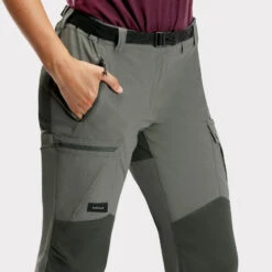 Pantalon De Montaña Y Trekking Mujer Forclaz MT500 8 Pantalon De Montaña Y Trekking Mujer Forclaz MT500 -Deportes Al Aire Libre pantalon de montaa y trekking mujer forclaz mt500 3