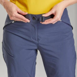 Pantalón De Montaña Y Trekking Mujer Quechua MH500 Azul -Deportes Al Aire Libre pantalon de montaa y trekking mujer quechua mh500 azul 2