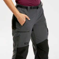 Pantalón De Montaña Y Trekking Resistente Mujer Forclaz MT500 -Deportes Al Aire Libre pantalon de montaa y trekking resistente mujer forclaz mt500 4