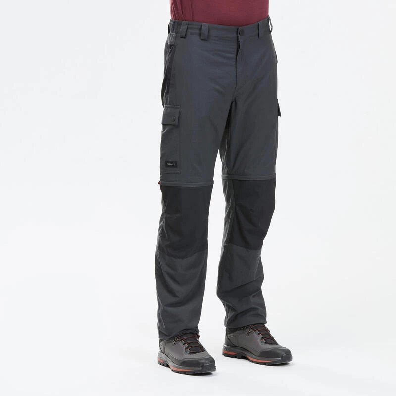 Pantalón Desmontable De Montaña Y Trekking Hombre Forclaz MT100 1 Pantalón Desmontable De Montaña Y Trekking Hombre Forclaz MT100
