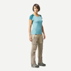 Pantalón Desmontable De Montaña Y Trekking Mujer Forclaz MT500 -Deportes Al Aire Libre pantalon desmontable de montaa y trekking mujer forclaz mt50