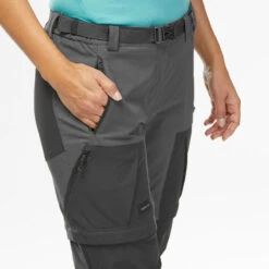 Pantalón Desmontable De Montaña Y Trekking Mujer Forclaz MT500 -Deportes Al Aire Libre pantalon desmontable de montaa y trekking mujer forclaz mt500 4
