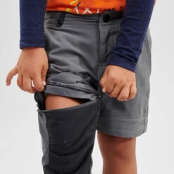 Pantalón Desmontable De Montaña Y Trekking Niños 2-6 Años Quechua MH550 Gris 9 Pantalón Desmontable De Montaña Y Trekking Niños 2-6 Años Quechua MH550 Gris -Deportes Al Aire Libre pantalon desmontable de montaa y trekking nios 2 6 aos quechua mh550 gris 3