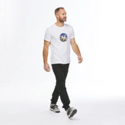 Pantalón Montaña Y Senderismo Hombre Quechua NH500 Slim Negro -Deportes Al Aire Libre pantalon montaa y senderismo hombre quechua nh500 slim negro 2