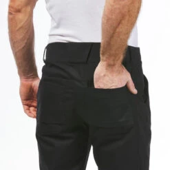 Pantalón Montaña Y Senderismo Hombre Quechua NH500 Slim Negro -Deportes Al Aire Libre pantalon montaa y senderismo hombre quechua nh500 slim negro 3