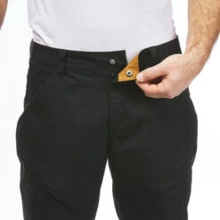 Pantalón Montaña Y Senderismo Hombre Quechua NH500 Slim Negro -Deportes Al Aire Libre pantalon montaa y senderismo hombre quechua nh500 slim negro 4