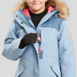 Parka De Montaña Y Nieve Niños 7 A 15 Años Quechua SH500 Ultra-Warm Azul -Deportes Al Aire Libre parka de montaa y nieve nios 7 a 15 aos quechua sh500 ultra warm azul 2