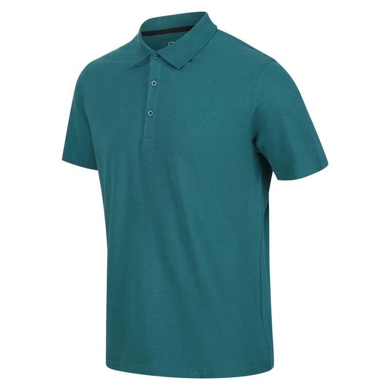 Regatta Polo Sinton Para Hombre Verde Pacífico 4 Regatta Polo Sinton Para Hombre Verde Pacífico - Imagen 4