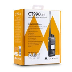 MIDLAND Radio Portátil Doble Banda CT-990 EB -Deportes Al Aire Libre radio portatil doble banda ct 990 eb 2