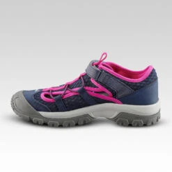 Sandalias Cerradas De Montaña Y Trekking Niños Quechua MH150 Azul -Deportes Al Aire Libre sandalias cerradas de montaa y trekking nios quechua mh150 azul 3