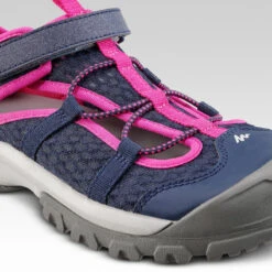 Sandalias Cerradas De Montaña Y Trekking Niños Quechua MH150 Azul -Deportes Al Aire Libre sandalias cerradas de montaa y trekking nios quechua mh150 azul 5