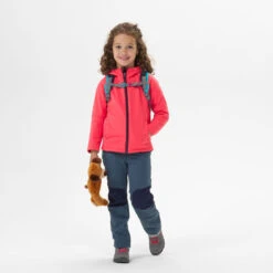 Softshell Montaña Y Trekking Niños 2-6 Años Quechua MH550 Rosa -Deportes Al Aire Libre softshell montaa y trekking nios 2 6 aos quechua mh550 rosa 2