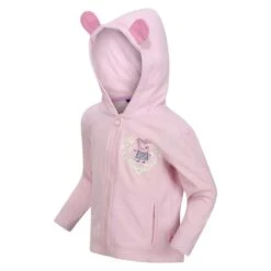 Regatta Sudadera Con Cremallera De Peppa Pig Floral De Polar Para Niños/Niñas Neblina -Deportes Al Aire Libre sudadera con cremallera de peppa pig floral de polar para niosnias neblina 3