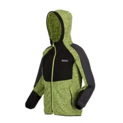 Regatta Sudadera Con Cremallera Dissolver VI Jaspeada De Polar Para Niños/Niñas Negro, 8 Regatta Sudadera Con Cremallera Dissolver VI Jaspeada De Polar Para Niños/Niñas Negro, -Deportes Al Aire Libre sudadera con cremallera dissolver vi jaspeada de polar para niosnias negro 2