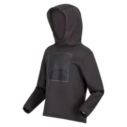 Regatta Sudadera Highton Montaña De Elasticidad Extol Para Niños/Niñas Gris Oscuro -Deportes Al Aire Libre sudadera highton montaa de elasticidad extol para niosnias gris oscuro 2