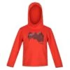 Regatta Sudadera Highton Montaña De Elasticidad Extol Para Niños/Niñas Naranja Cajún