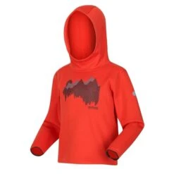 Regatta Sudadera Highton Montaña De Elasticidad Extol Para Niños/Niñas Naranja Cajún -Deportes Al Aire Libre sudadera highton montaa de elasticidad extol para niosnias naranja cajun 2