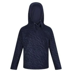 Regatta Sudadera Kalina Estampado De Cebra De Polar Para Niños/Niñas Marino