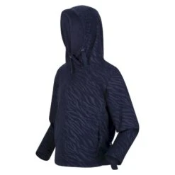 Regatta Sudadera Kalina Estampado De Cebra De Polar Para Niños/Niñas Marino -Deportes Al Aire Libre sudadera kalina estampado de cebra de polar para niosnias marino 3
