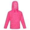 Regatta Sudadera Kalina Jaspeada De Polar Niñas Rosa Fusión