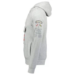 GEOGRAPHICAL NORWAY Sudadera Norway Niños Montaña Y Trekking Gymclass Gris Capucha -Deportes Al Aire Libre sudadera norway nios montaa y trekking gymclass gris capucha 2