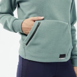 Sudadera Polar De Montaña Y Trekking Con Capucha Mujer Quechua MH100 Hoodie 9 Sudadera Polar De Montaña Y Trekking Con Capucha Mujer Quechua MH100 Hoodie -Deportes Al Aire Libre sudadera polar de montaa y trekking con capucha mujer quechua mh100 hoodie 3