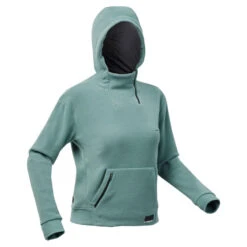 Sudadera Polar De Montaña Y Trekking Con Capucha Mujer Quechua MH100 Hoodie 10 Sudadera Polar De Montaña Y Trekking Con Capucha Mujer Quechua MH100 Hoodie -Deportes Al Aire Libre sudadera polar de montaa y trekking con capucha mujer quechua mh100 hoodie 4