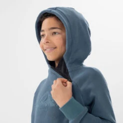 Quechua Sudadera Polar Senderismo Gris Oscuro - Niños 7-15 Años -Deportes Al Aire Libre sudadera polar senderismo gris oscuro nios 7 15 aos 2