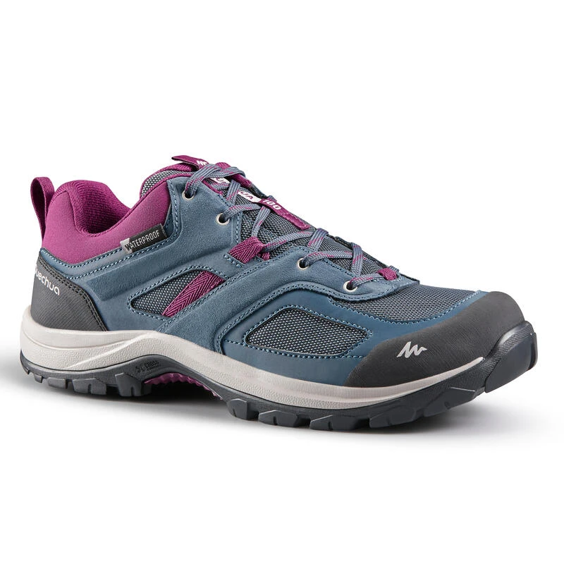 Zapatillas De Montaña Y Trekking Impermeables Mujer Quechua MH100 Gris 6 Zapatillas De Montaña Y Trekking Impermeables Mujer Quechua MH100 Gris - Imagen 6